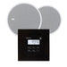 KB Sound In Wall Premium FM/DAB Radio & Bluetooth Ceiling Speaker System (2.5" - 5") In Ceiling Speaker Systems KB Sound Black 5" 