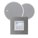 KB Sound In Wall Premium FM/DAB Radio & Bluetooth Ceiling Speaker System (2.5" - 5") In Ceiling Speaker Systems KB Sound Silver 5" 