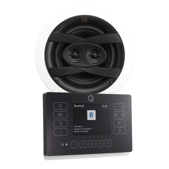 Q Acoustics E120 Bathroom Ceiling Speaker HiFi System with Bluetooth/DAB+/FM - K&B Audio