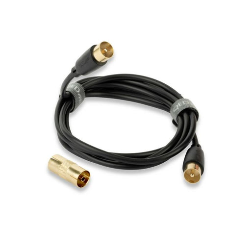 QED Connect Aerial Cable with Adapter (1.5m - 3m) Interconnects QED 