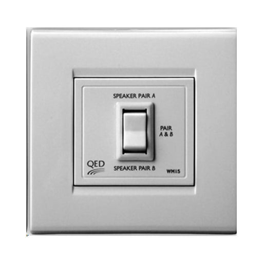 QED WM15 In Wall Speaker Switch (Parallel) - Tech4