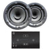 Systemline E50 6.5" Bluetooth Ceiling Speaker System - Gloss Black - Tech4